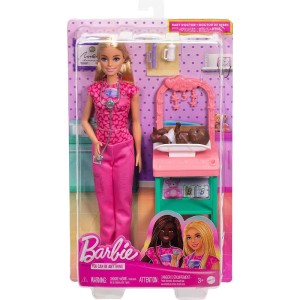JCR72 Mattel Barbie - Kariera lalka pediatra
