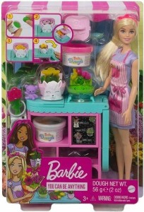 GTN58 Mattel Barbie - Kwiaciarnia zestaw z lalką