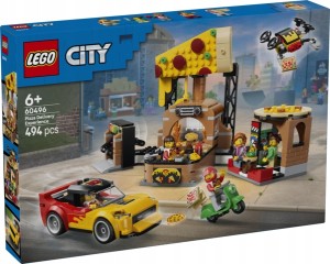 60496 LEGO® City - Dostawa pizzy z pojazdami