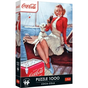 12099 Trefl Puzzle Premium Plus -  Coca-Cola : Czas na przerwę 1000 el. 