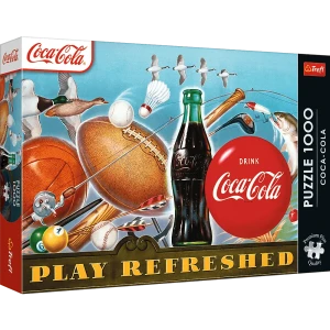 12101 Trefl Puzzle Premium Plus -  Coca-Cola : Chwila orzeźwienia 1000 el. 