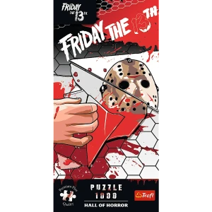 12111 Trefl Puzzle Premium Plus - Hall of Horror: Piątek Trzynastego 1000 el. 