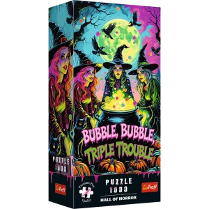 12127 Trefl Puzzle Premium Plus - Hall of Horror: Czarownice 1000 el.