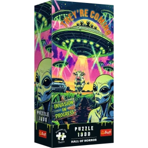 12129 Trefl Puzzle Premium Plus - Hall of Horror: UFO 1000 el. 