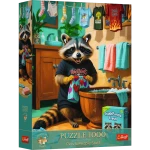 12139 Trefl Puzzle Premium Plus - Pets & People Stuff: Dzień Prania Szopa 1000 el. 