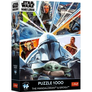 12146 Trefl Puzzle Premium Plus - The Mandalorian: Razem na szlaku, Lucasfilm Star Wars 1000 el.