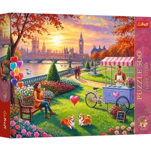 37620 Trefl Puzzle Premium Plus - Love Story: Romantyczny Londyn 500 el. 