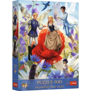 37634 Trefl Puzzle Premium Plus - Enchanted Fairy Tales: Calineczka 500 el. 