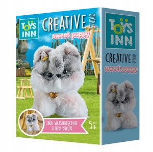 STN9827 Toys Inn Sweet Puppy - Szary kotek