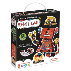 92269 CzuCzu - Puzzle kreatywne Robot Lab 3+