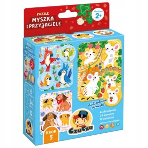 93792 CzuCzu - Puzzle Myszka i przyjaciele