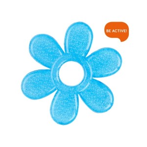 1060 babyono - Gryzak żelowy kwiat, mix kolorów