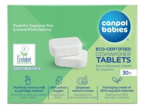 1/502 CANPOL - Ekocertyfkowane tabletki do zmywarki 30 szt.