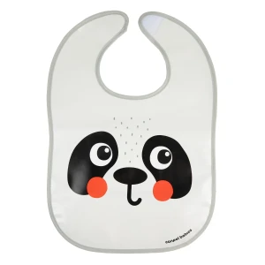 9/232 CANPOL - Śliniak zmywalny z kieszenią BabiesBoo panda