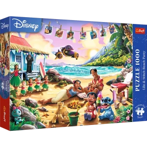 10918 Trefl Puzzle Premium Plus - Lilo & Stitch Impreza na plaży 1000 el. 
