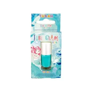 3460 Tuban - Lakier do paznokci Tubi Glam, turkusowa perła