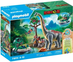 71819 PLAYMOBIL Dinos - Brachiozaur z poduszkowcem