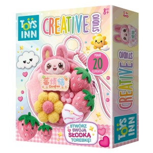 STN9902 Toys Inn - Mini Torebka różowa DIY zestaw kreatywny