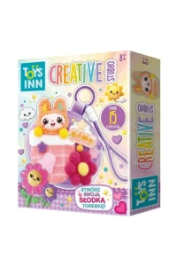 STN9919 Toys Inn - Mini Torebka fioletowa DIY zestaw kreatywny