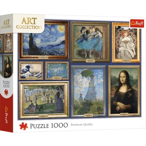 10974 Trefl Puzzle Art Collection - Kolekcja arcydzieł sztuki 1000 el. 