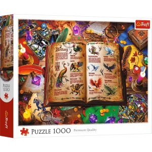 10980 Trefl Puzzle - Atlas fantastycznych ptaków 1000 el. 