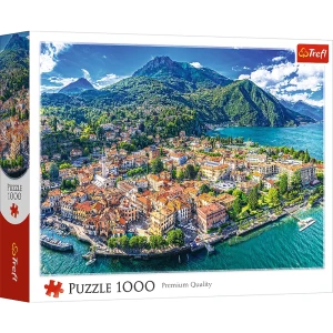 10985 Trefl Puzzle - Menaggio nad jeziorem Como , Włochy 1000 el. 