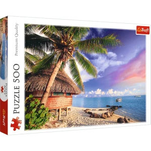 37485 Trefl Puzzle - Wyspa Bora-Bora 500 el. 