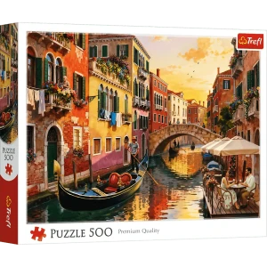 37556 Trefl Puzzle - Wenecja o zachodzie słońca 500 el. 