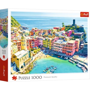 10988 Trefl Puzzle - Malownicze miasteczko Vernazza, Liguria, Włochy 1000 el. 
