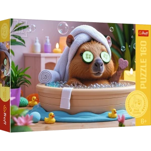 15433 Trefl Puzzle - Kapibara w SPA 160 el.