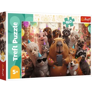 15444 Trefl Puzzle - Słodkie selfie 160 el.