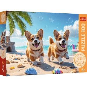 16536 Trefl - Puzzle Corgi - piesek 100 el.