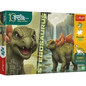16581 Trefl Puzzle Inspired By Dino World - Stegosaurus 100 el.