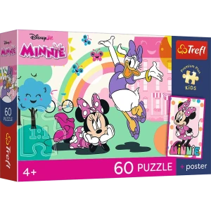 17428 Trefl Puzzle Premium Plus Kids - Uśmiech Minnie, Disney 60 el.