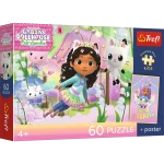 17431 Trefl Puzzle Premium Plus Kids -  Gabi i kocie przygody 60 el.