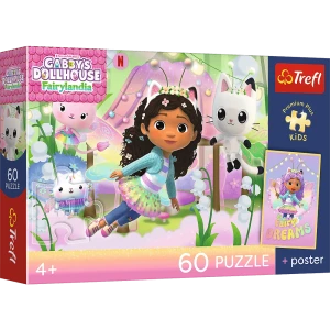 17431 Trefl Puzzle Premium Plus Kids -  Gabi i kocie przygody 60 el.