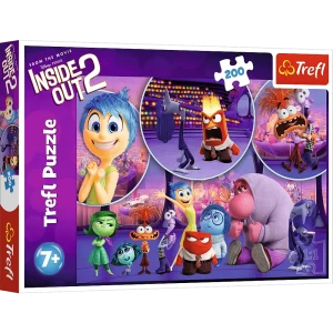 13305 Trefl Puzzle - Dziecięce emocje, W głowie się nie mieści 2 Disney 200 el.