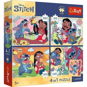 34872 Trefl Puzzle 3w1 - Poznaj Trefliki
