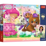 14389 Trefl Puzzle MAXI PREMIUM PLUS KIDS - Gabby na ratunek 24 el.