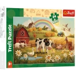 14397 Trefl Puzzle MAXI - Krowa na farmie 24 el.