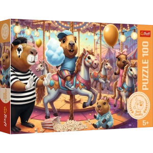 16566 Trefl Puzzle - Kapibary na wakacjach 100 el.
