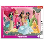 31352 Trefl Puzzle Ramkowe - Czas księżniczek, Disney Princess 25 el.