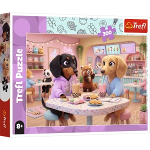 23050 Trefl Puzzle - Jamniki w kawiarni 300 el.