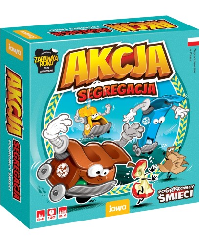 JAWA Akcja segregacja – gra edukacyjna – pudełko