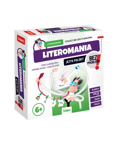 JAWA Literomania z Profesorkiem – Z Profesorkiem bez problemów – pudełko