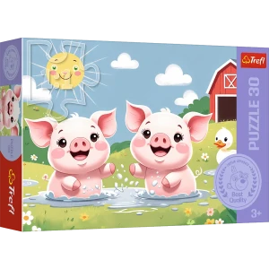 18334 Trefl Puzzle - Wesołe życie na wsi 30 el.