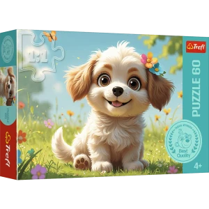 17408 Trefl Puzzle - Szczeniaczkiem być! 60 el.
