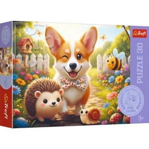 18347 Trefl Puzzle - Dzień z Corgim 30 el.