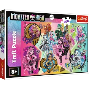 23027 Trefl - Puzzle Zombie górą! Mattel, Monster High 300 el.