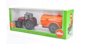 2003 Siku Farmer - Traktor Massey Ferguson z cysterną